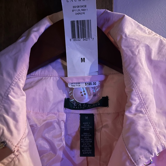 Ralph Lauren Pink 3/4 Ladies Jacket - Picture 1 of 6